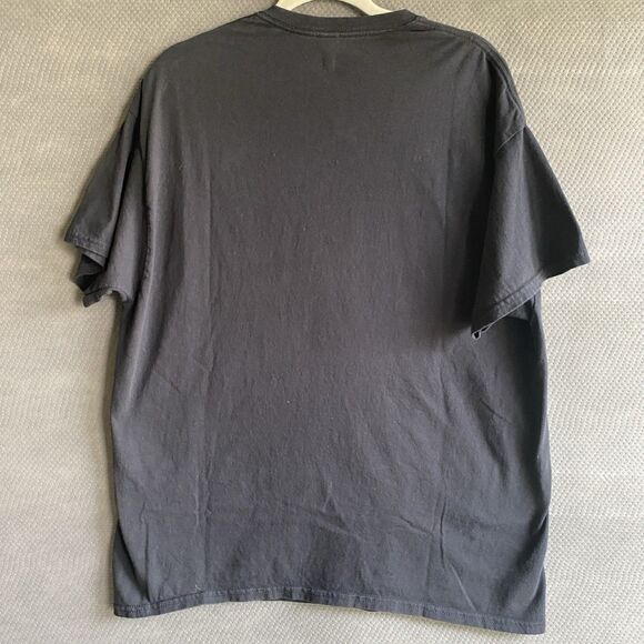 Men's In God We Trust Guns are Just A Backup Graphic T-Shirt Size Large - Black - Picture 4 of 4